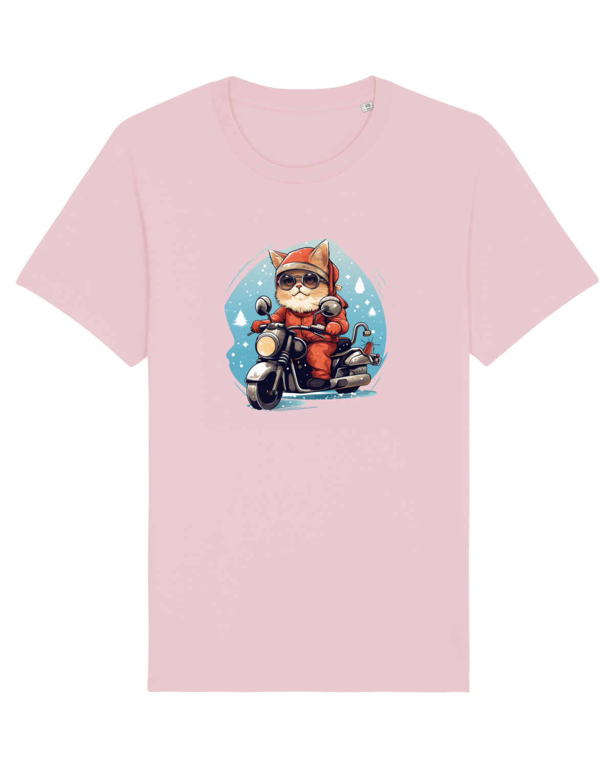 Tricou mânecă scurtă Unisex Rocker Cotton Pink