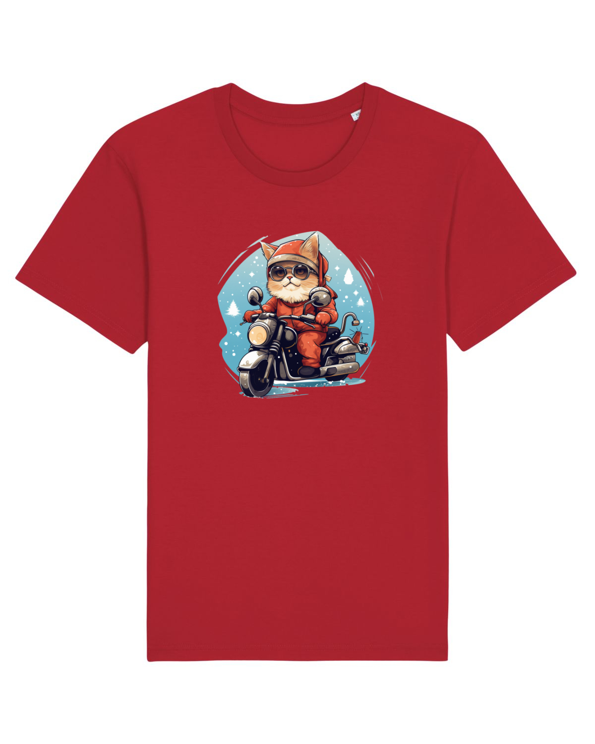 Tricou mânecă scurtă Unisex Rocker Red