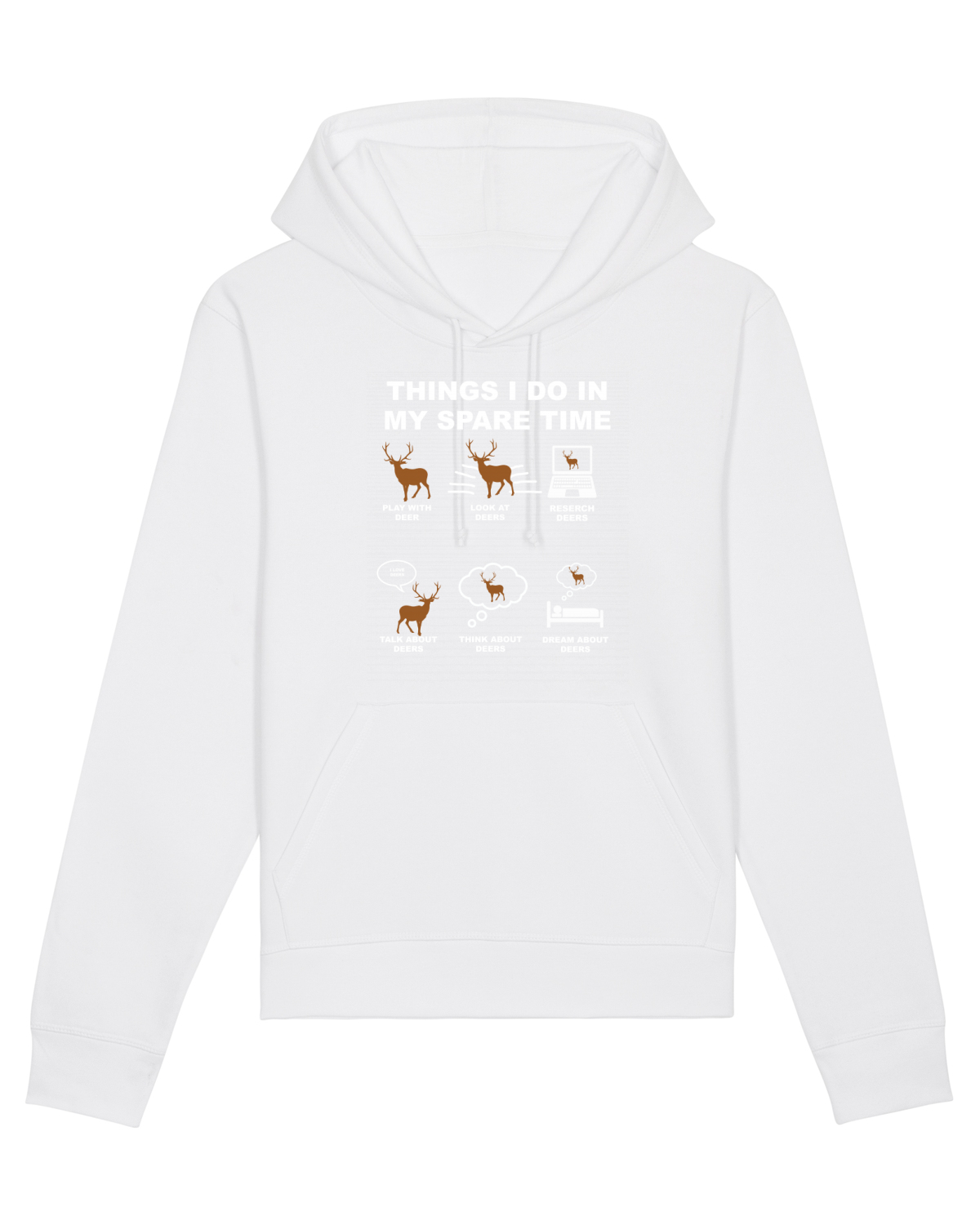 Hanorac Unisex Drummer White