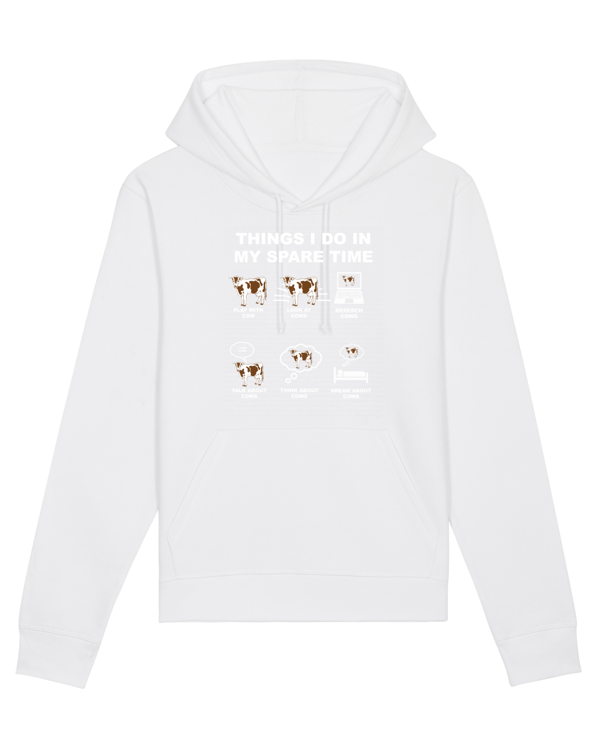 Hanorac Unisex Drummer White