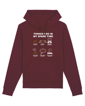MONKEY Burgundy