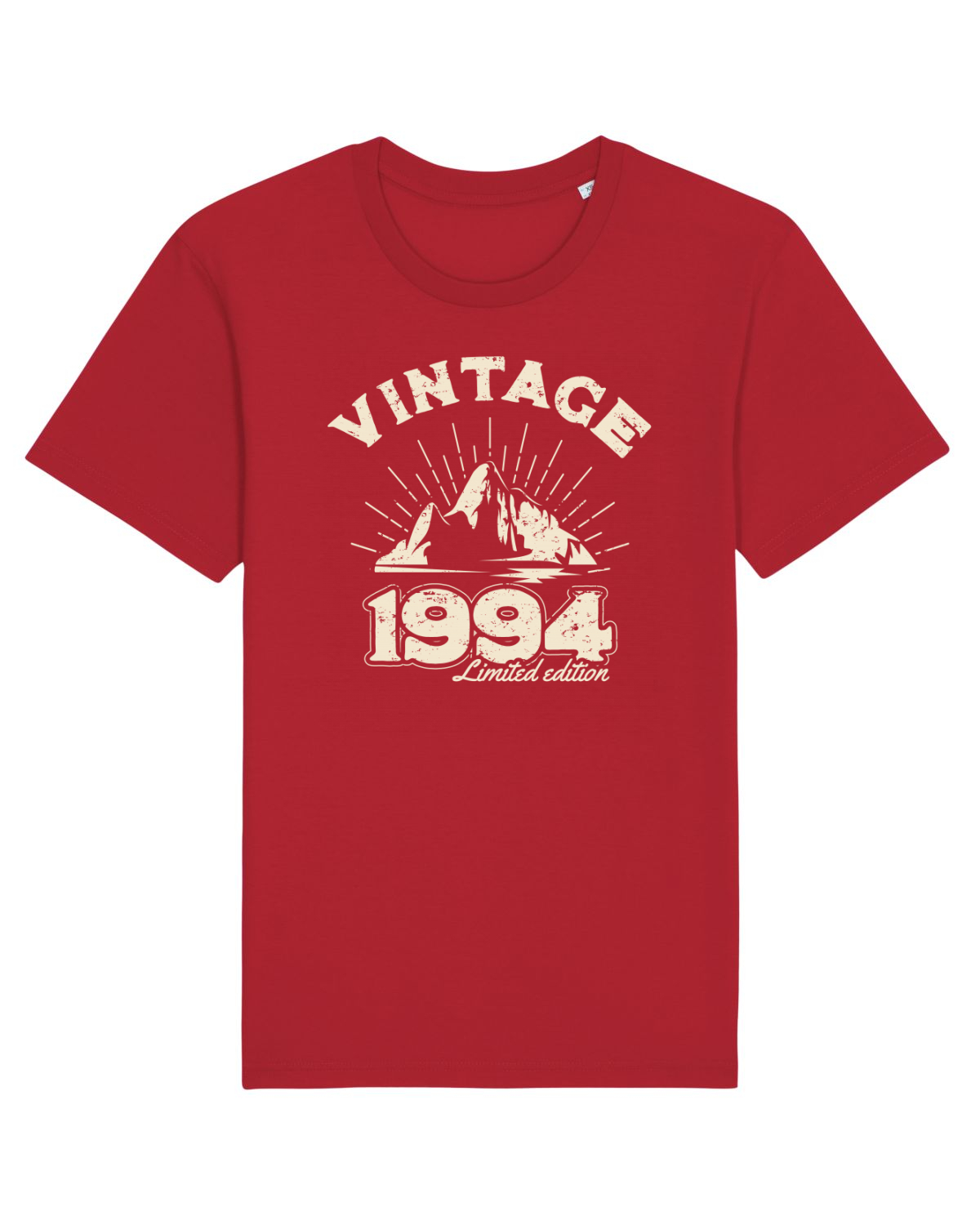 Tricou mânecă scurtă Unisex Rocker Red