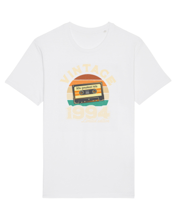 Născut in 1994 Retro sunset casette White