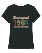 Născut in 1984 ST The original limited edition Tricou mânecă scurtă guler larg fitted Damă Expresser