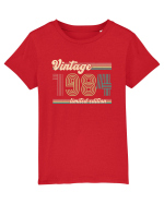 Născut in 1984 ST Vintage limited edition Tricou mânecă scurtă  Copii Mini Creator