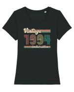 Născut in 1994 ST Vintage limited edition Tricou mânecă scurtă guler larg fitted Damă Expresser