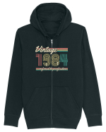 Născut in 1984 ST Vintage refined to perfection Hanorac cu fermoar Unisex Connector