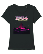Născut in 1994 SW pyramid limited edition Tricou mânecă scurtă guler larg fitted Damă Expresser