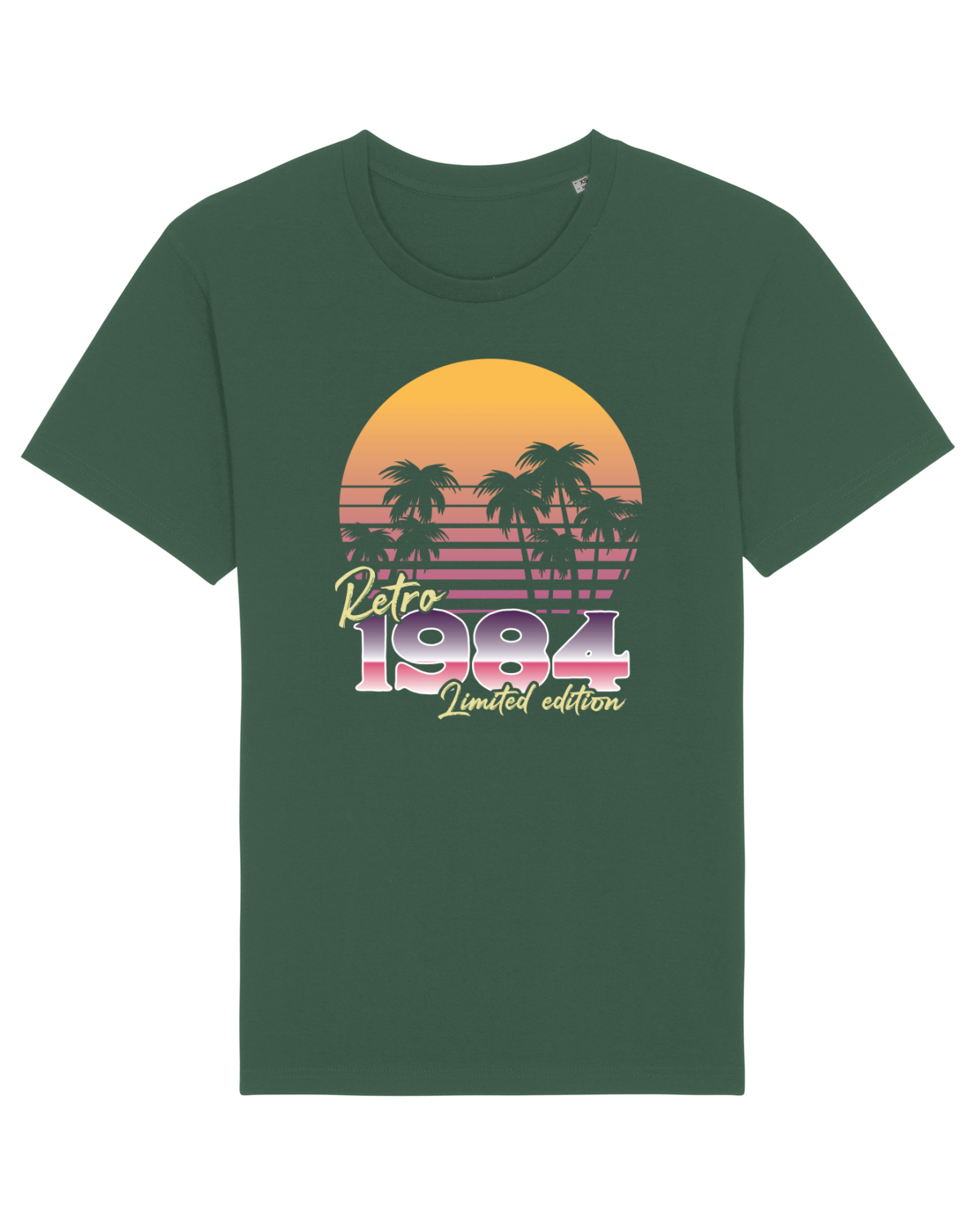Tricou mânecă scurtă Unisex Rocker Bottle Green