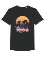 Născut in 1984 SW retro limited edition Tricou mânecă scurtă guler larg Bărbat Skater