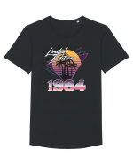 Născut in 1984 SW triangles limited edition Tricou mânecă scurtă guler larg Bărbat Skater