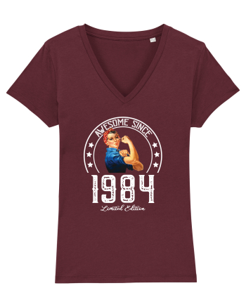 Aweesome woman since 1984 - Cadou aniversar 1984 Burgundy