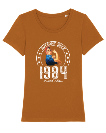 Aweesome woman since 1984 - Cadou aniversar 1984 Roasted Orange
