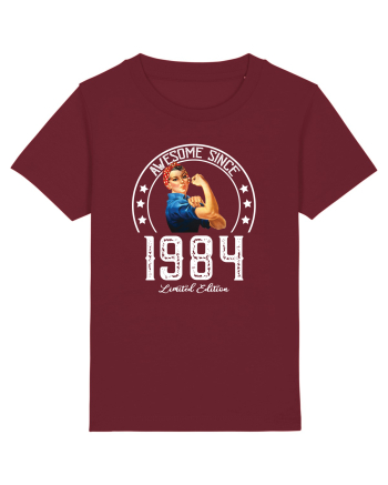 Aweesome woman since 1984 - Cadou aniversar 1984 Burgundy