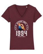 Aweesome woman since 1994 - Cadou aniversar 1994 Tricou mânecă scurtă guler V Damă Evoker