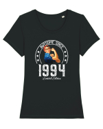 Aweesome woman since 1994 - Cadou aniversar 1994 Tricou mânecă scurtă guler larg fitted Damă Expresser