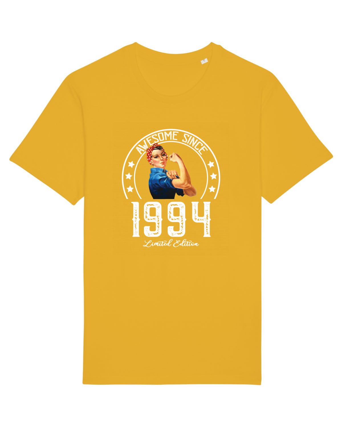 Tricou mânecă scurtă Unisex Rocker Spectra Yellow