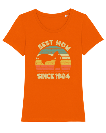 Best mom since 1984 - Cadou aniversar 1984 Bright Orange