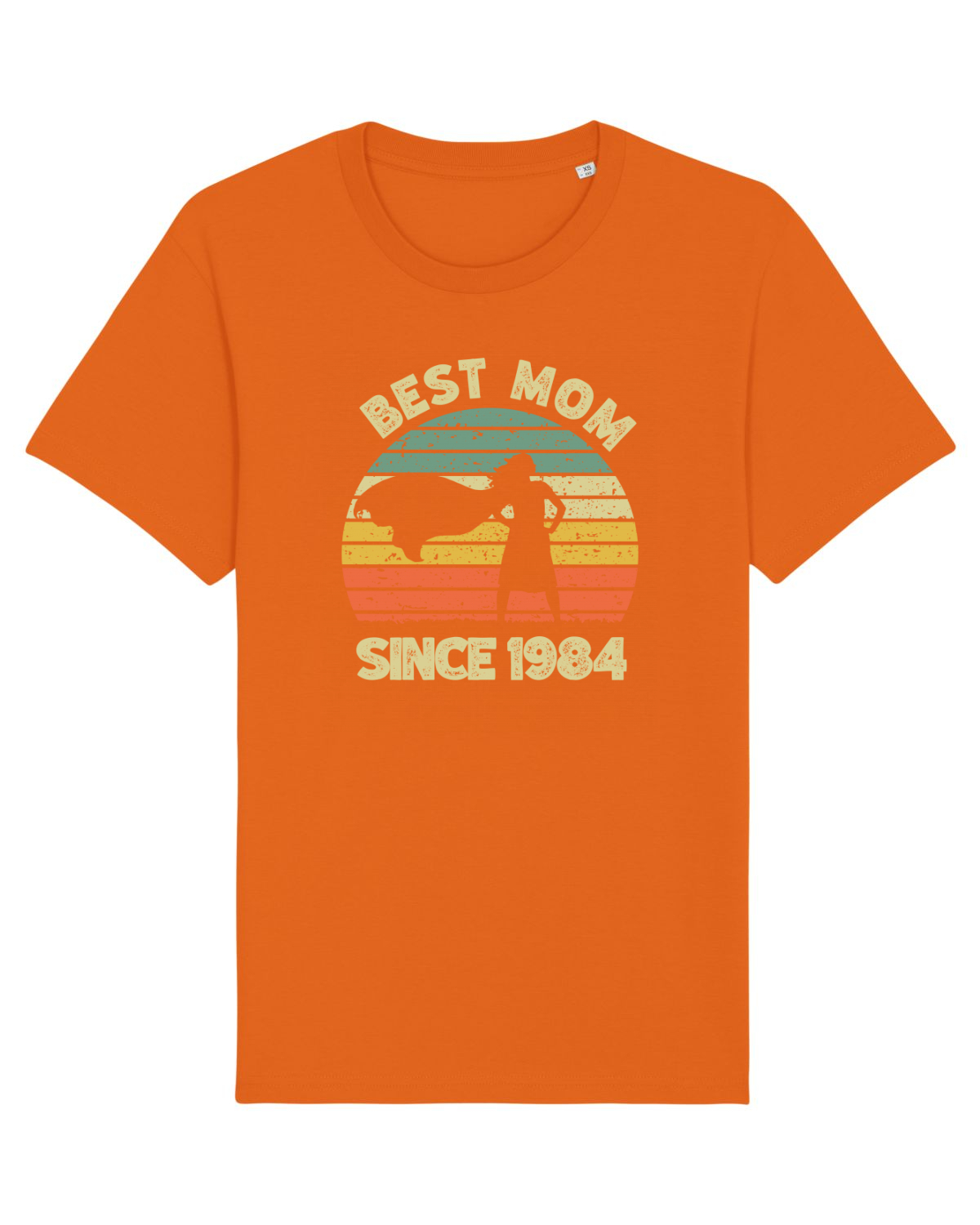 Tricou mânecă scurtă Unisex Rocker Bright Orange