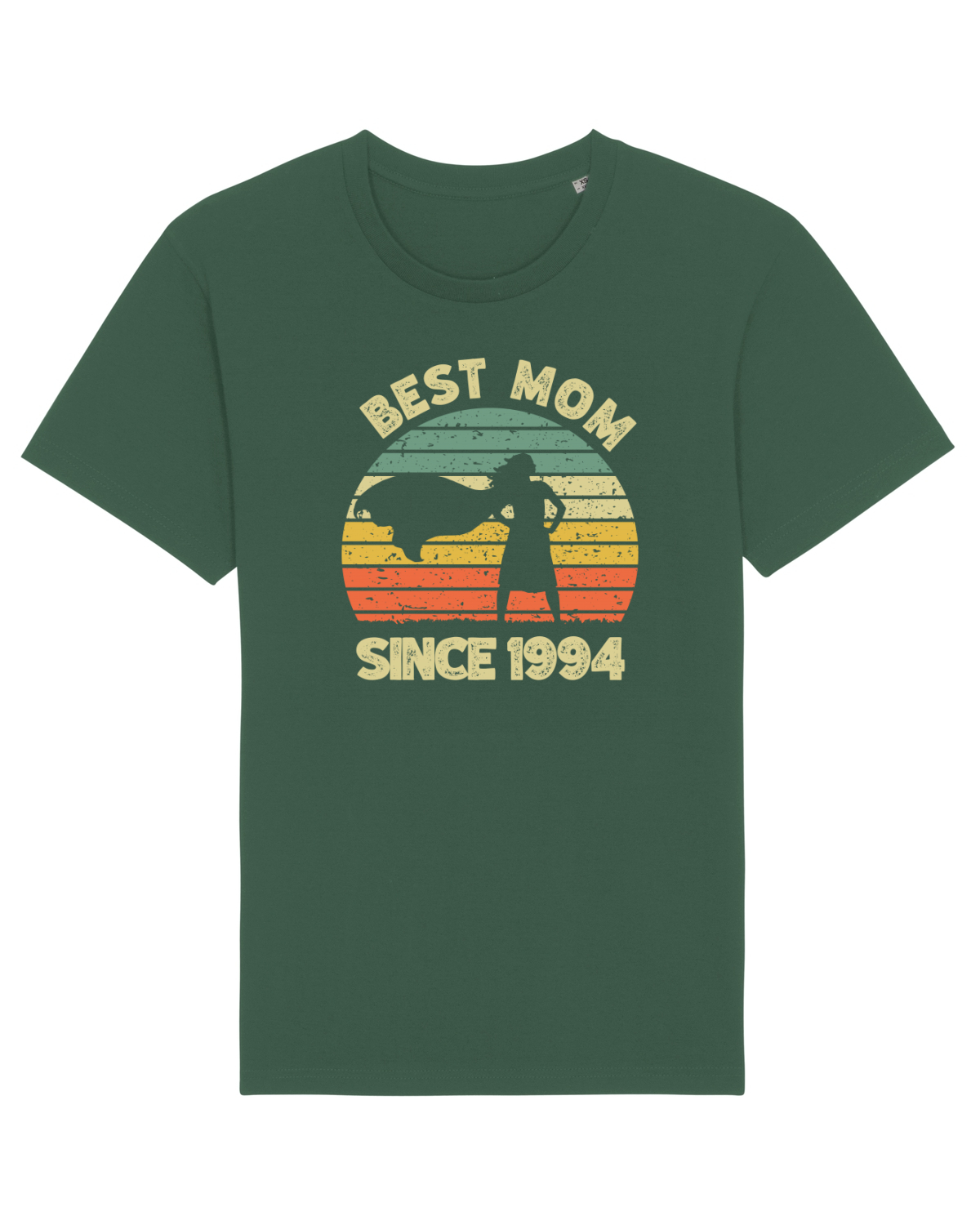 Tricou mânecă scurtă Unisex Rocker Bottle Green