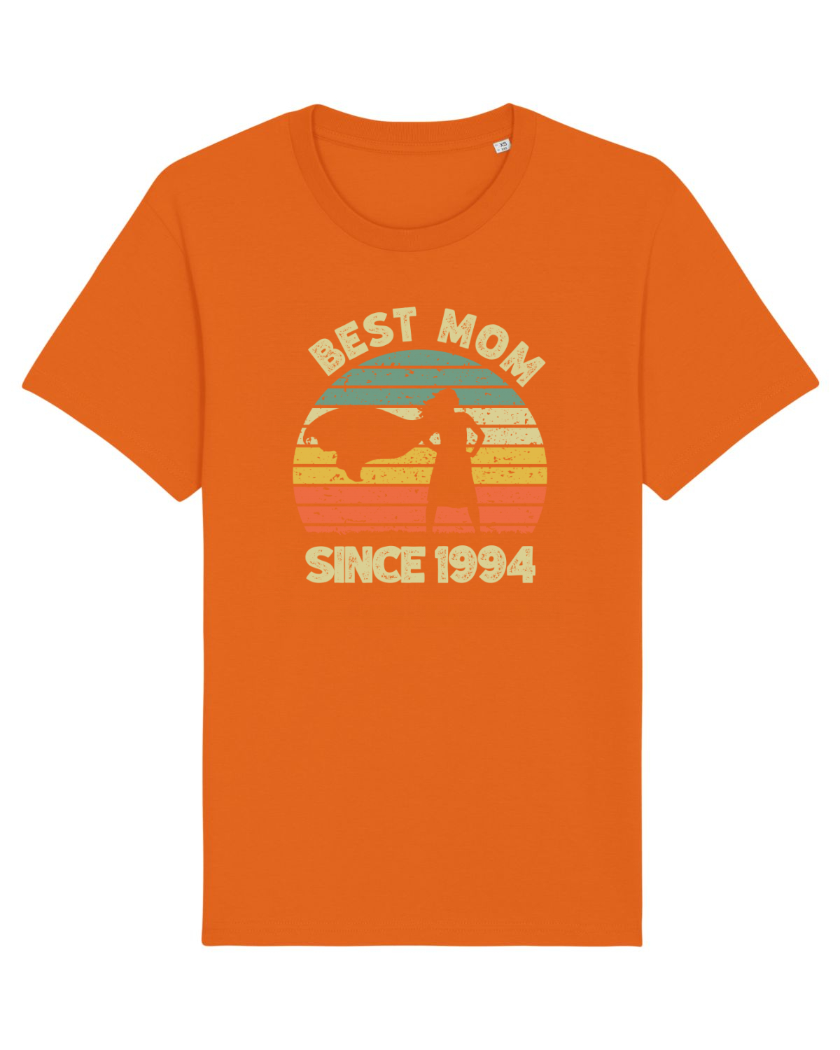 Tricou mânecă scurtă Unisex Rocker Bright Orange