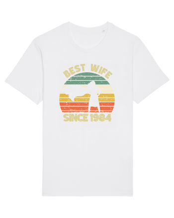 Best wife since 1984 - Cadou aniversar 1984 White