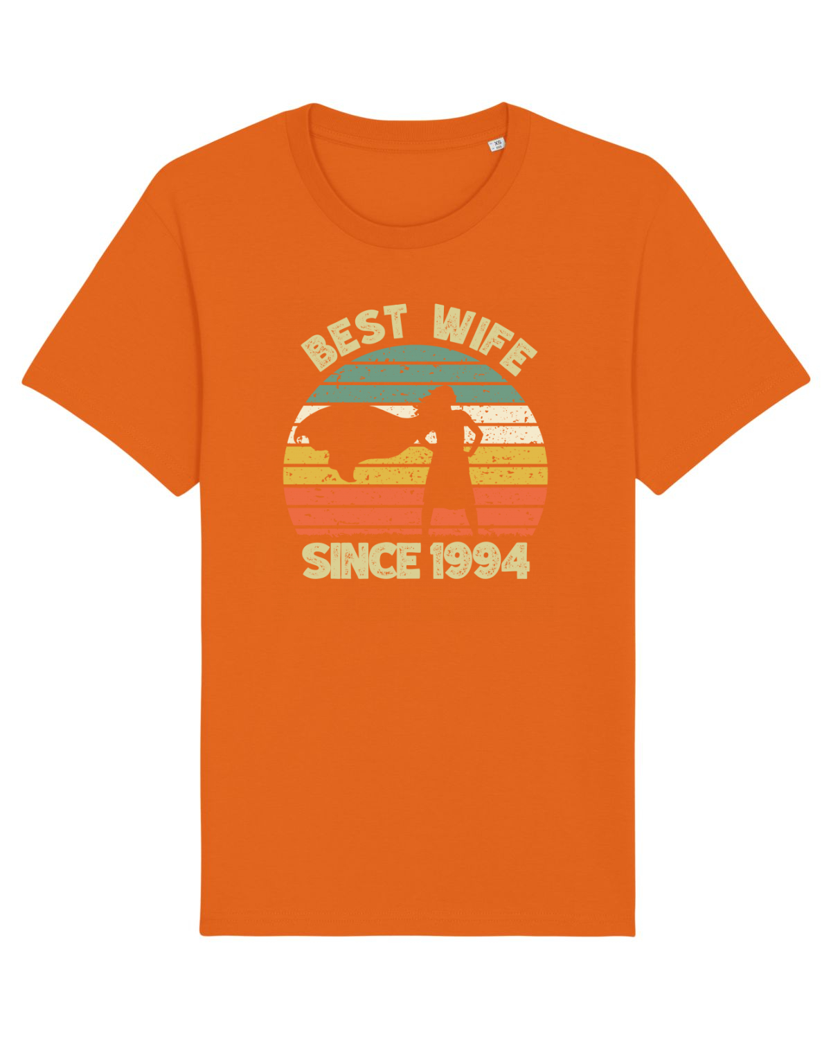 Tricou mânecă scurtă Unisex Rocker Bright Orange