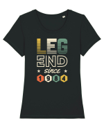 Legend since 1984 - Cadou aniversar 1984 Tricou mânecă scurtă guler larg fitted Damă Expresser