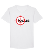 Focus Tricou mânecă scurtă guler larg Bărbat Skater