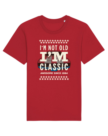 Not old - classic since 1984 - Cadou aniversar 1984 Red