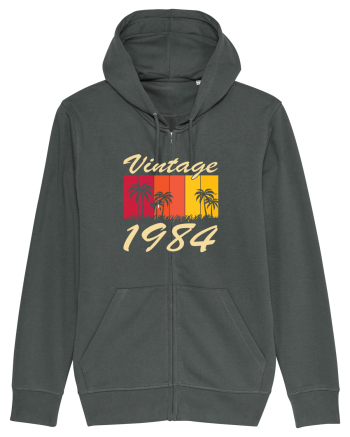 Vintage 1984 - sunny palmtrees - Cadou aniversar 1984 Anthracite
