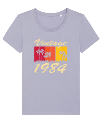 Vintage 1984 - sunny palmtrees - Cadou aniversar 1984 Lavender