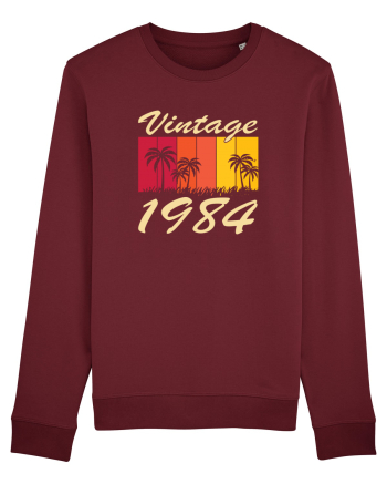 Vintage 1984 - sunny palmtrees - Cadou aniversar 1984 Burgundy