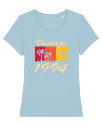 Vintage 1994 - sunny palmtrees - Cadou aniversar 1994 Sky Blue