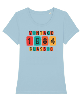 Vintage 1984 classic - Cadou aniversar 1984 Sky Blue