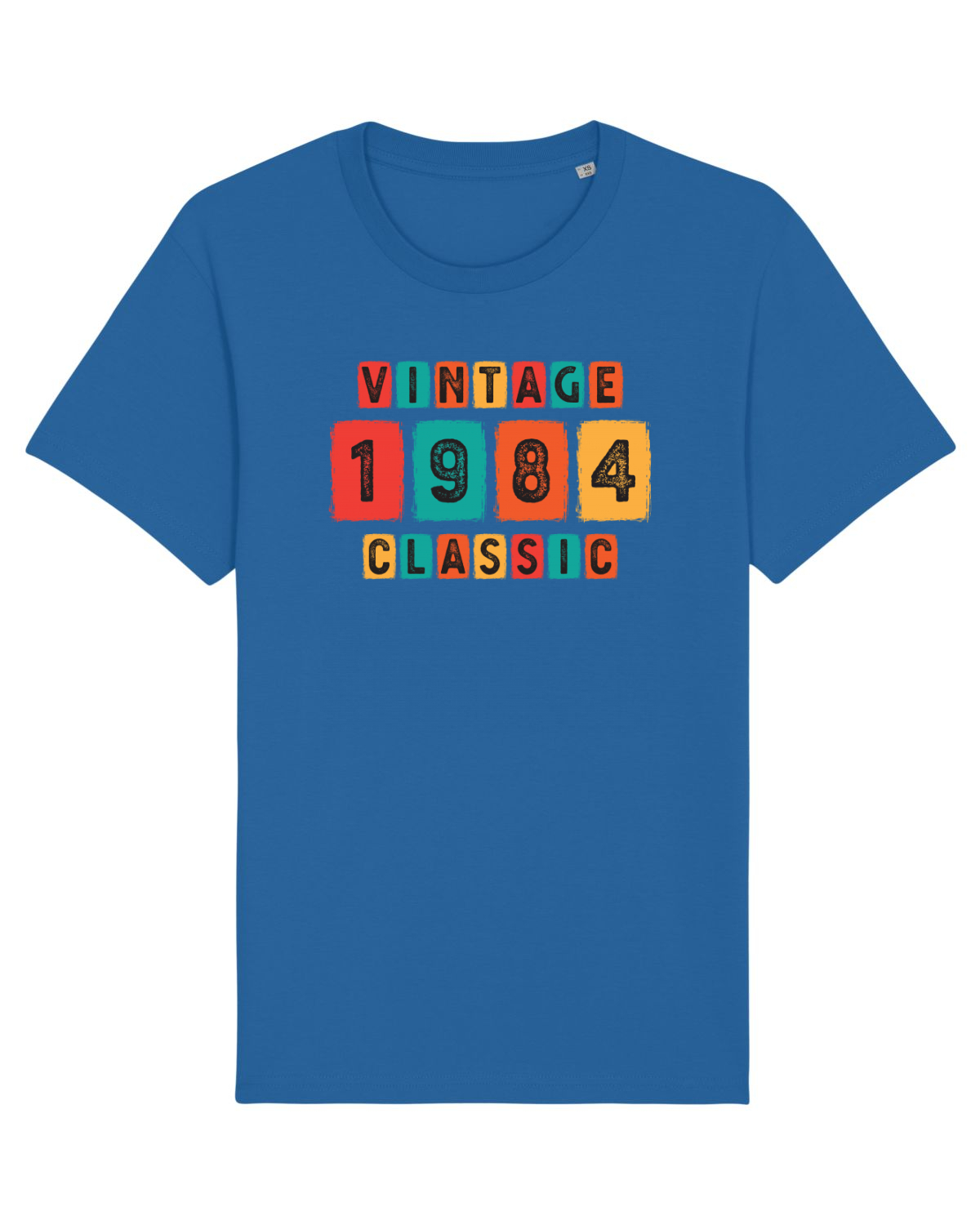 Tricou mânecă scurtă Unisex Rocker Royal Blue