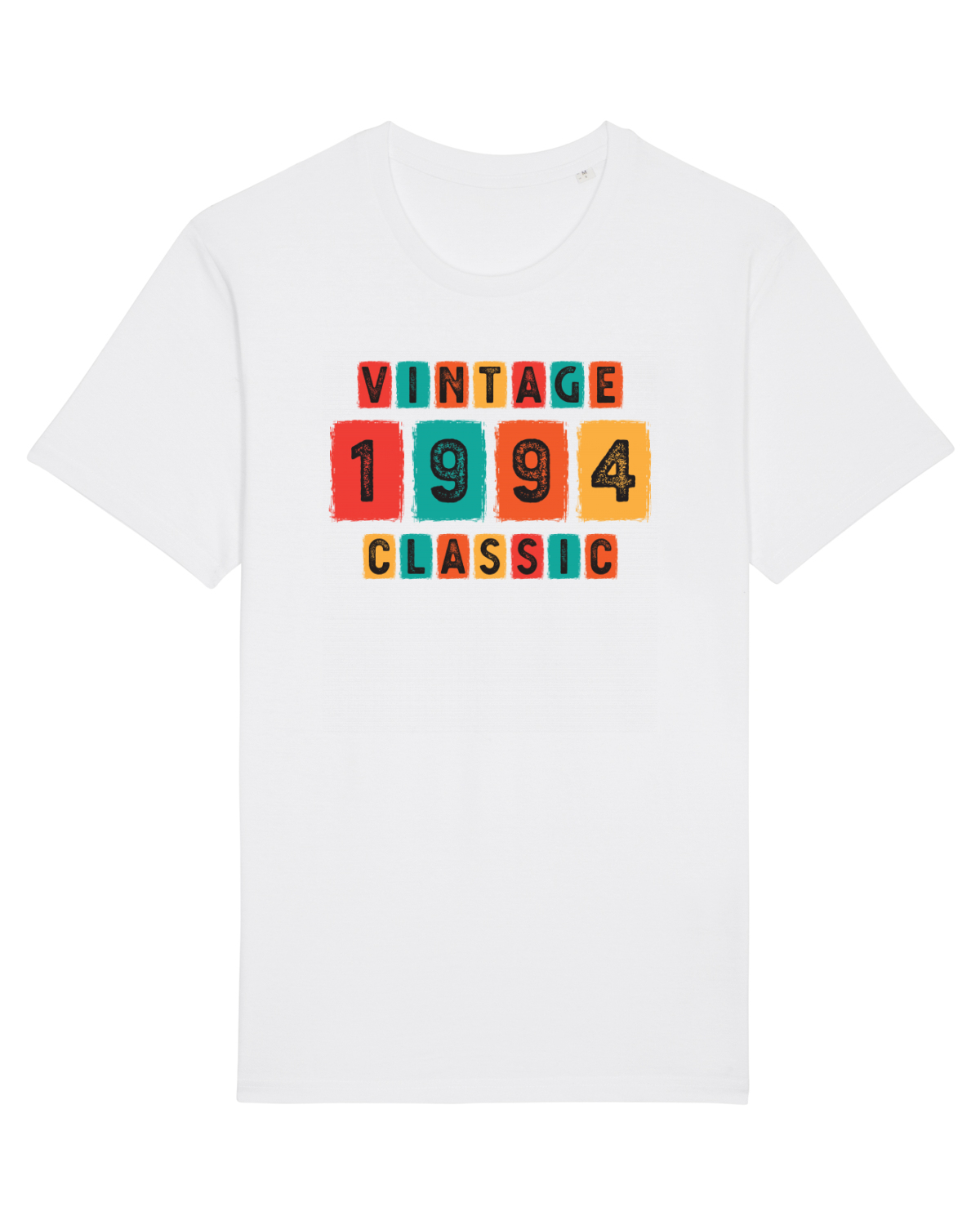 Tricou mânecă scurtă Unisex Rocker White
