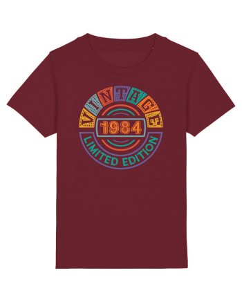 Vintage 1984 limited edition Vegas - Cadou aniversar 1984 Burgundy
