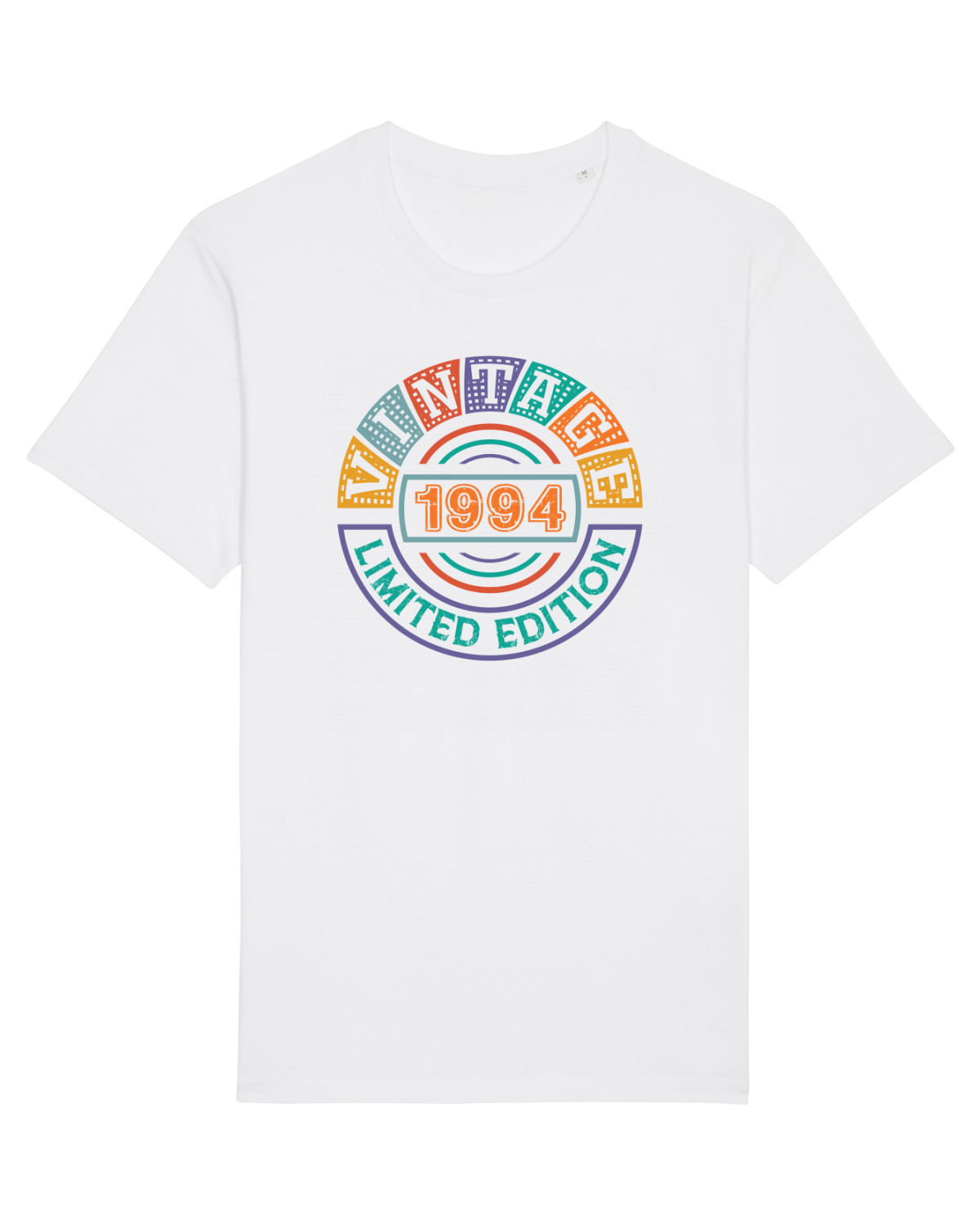 Tricou mânecă scurtă Unisex Rocker White