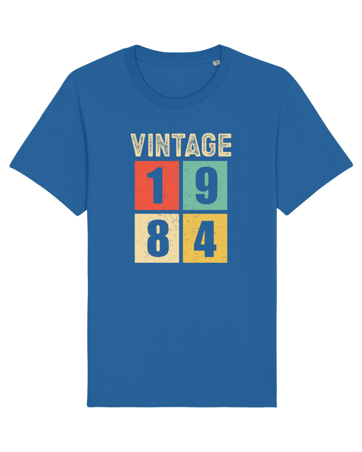 Tricou mânecă scurtă Unisex Rocker Royal Blue