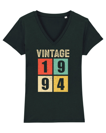 Vintage 1994 square - Cadou aniversar 1994 Black