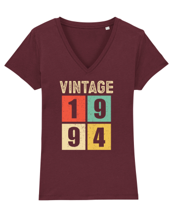 Vintage 1994 square - Cadou aniversar 1994 Burgundy