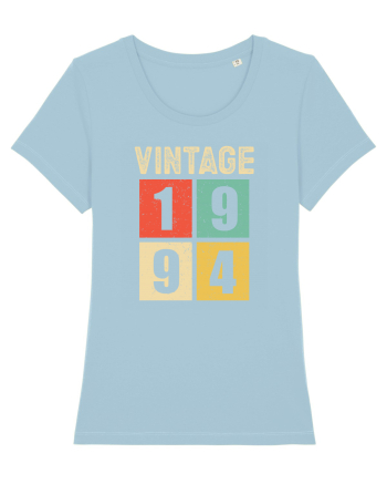 Vintage 1994 square - Cadou aniversar 1994 Sky Blue