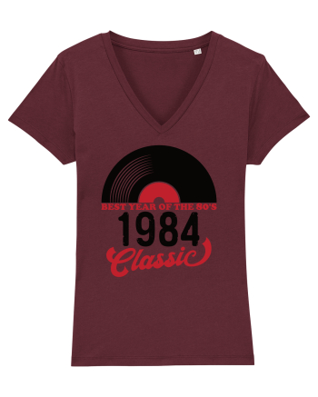 1984 - Best year of the 80s - Cadou aniversar 1984 Burgundy