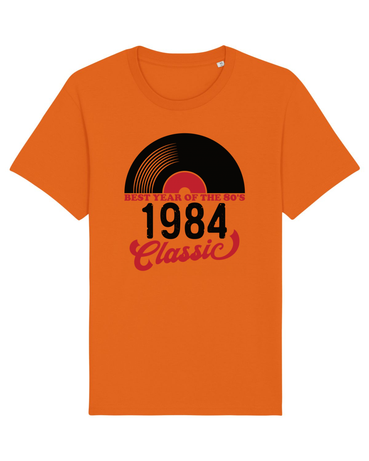 Tricou mânecă scurtă Unisex Rocker Bright Orange
