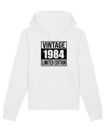 Vintage 1984 limited edition B&W - Cadou aniversar 1984 White