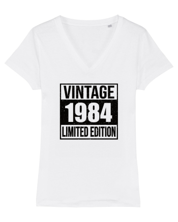 Vintage 1984 limited edition B&W - Cadou aniversar 1984 White