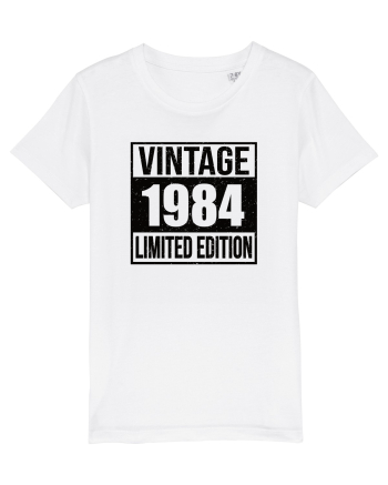 Vintage 1984 limited edition B&W - Cadou aniversar 1984 White