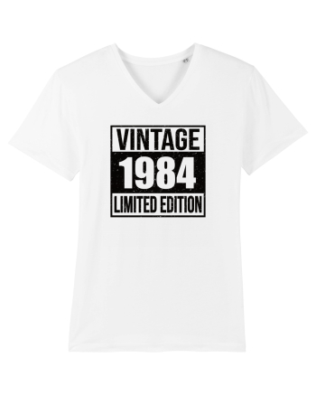 Vintage 1984 limited edition B&W - Cadou aniversar 1984 White