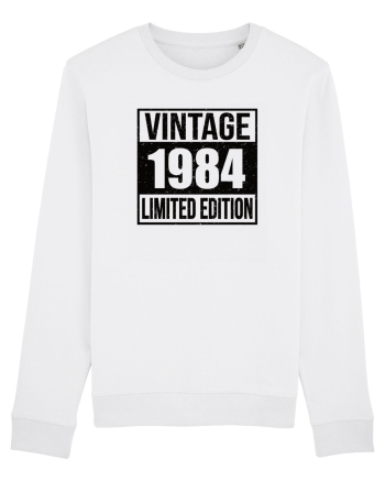 Vintage 1984 limited edition B&W - Cadou aniversar 1984 White